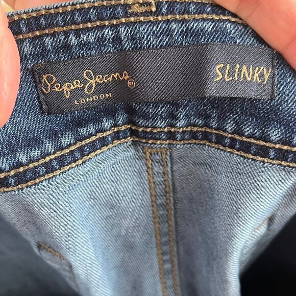 Pepe Jeans London Women's Slinky Jean Straight Leg Size 34/32 - Picture 8 of 10
